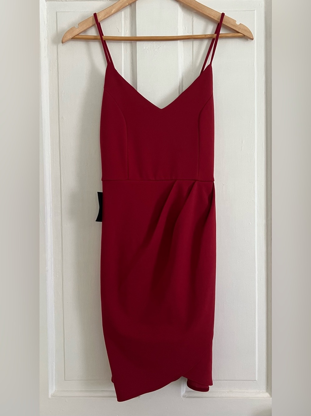 Lulus Dress Women Small Red Mini Bodycon Dress Size Small Red